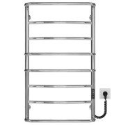 Електрична сушарка для рушників Deffi Аквамікс П8 500х900 праве підключення JD03 хром C.AM.90.50.8.E.C.R.1