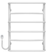 Електросушарка для рушників Deffi Аквамікс П6 500х700 ліве підключення білий C.AM.70.50.6.E.W.L.5