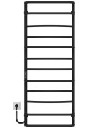 Электрический полотенцесушитель Deffi Аквамикс П12 500х1300 левое подключение JD03 черный C.AM.130.50.12.E.B.L.1