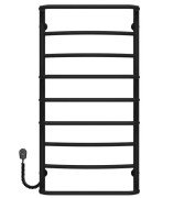 Електросушарка для рушників Deffi Аквамікс П9 500х1000 ліве підключення чорний C.AM.100.50.9.E.B.L.5