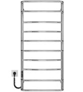 Електрична сушарка для рушників Deffi Аквамікс П10 500х1100 ліве підключення JD03 хром C.AM.110.50.10.E.C.L.1