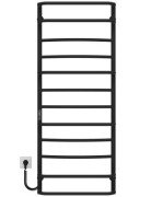 Електросушарка для рушників Deffi Аквамікс П12 500х1300 ліве підключення JD03 чорний C.AM.130.50.12.E.B.L.1