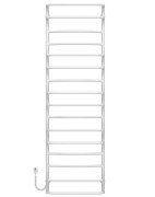 Електрична сушарка для рушників Deffi Аквамікс П16 500х1700 ліве підключення білий C.AM.170.50.16.E.W.L.5