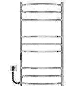 Електрична сушарка для рушників Deffi Класик Еліт П9 400х800 ліве підключення JD03 хром C.KE.100.40.9.E.C.L.1