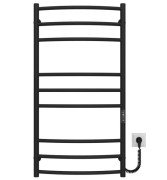 Електрична сушарка для рушників Deffi Класик Еліт П9 400х800 праве підключення JD03 чорний C.KE.100.40.9.E.B.R.1