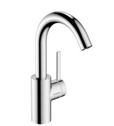 Змішувач для раковини Hansgrohe Zesis S CoolStart з донним клапаном хром 74742000