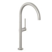 Смеситель для кухни Kludi Reef однорычажный брашированный никель 50803N575