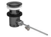 Донный клапан для раковины Hansgrohe матовый черный хром 94139340