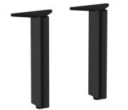 Комплект ножек для тумбы под раковину Hansgrohe Xelu Q алюминий матовый черный 54145670