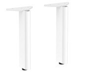 Комплект ножек для тумбы под раковину Hansgrohe Xelu Q алюминий матовый белый 54145700