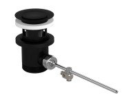 Донний клапан для раковини Hansgrohe матовий чорний 94139670