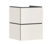 Тумба під раковину підвісна Hansgrohe Xilesa E 48х47 см МДФ пісочно-бежевий матовий 54250780