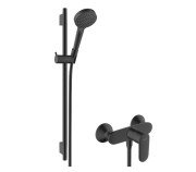 Змішувач для душу Hansgrohe Vernis Blend із душовим набором матовий чорний 26958670