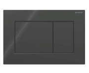 Кнопка змиву Geberit Sigma01 Square подвійний змив пластик чорний 115.660.DW.1