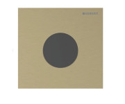 Система управління пісуаром Geberit Round з електронним запуском змиву матова латунь 116.024.QF.1