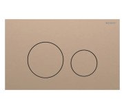 Кнопка змиву Geberit Sigma40 Round нержавіюча сталь червоне золото 115.628.QB.1