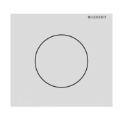 Система управления писсуаром Geberit Round с пневматическим запуском смыва белый матовый 116.014.JT.1