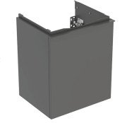 Тумба под раковину Geberit Acanto 44,62x37,9 см ДСП лава матовая 503.002.JK.1