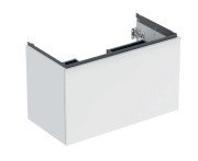Тумба под раковину Geberit Acanto 88,8x47,5 см ДСП белый матовый 503.005.01.3