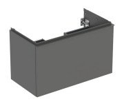 Тумба под раковину Geberit Acanto 88,8x47,5 см ДСП лава матовая 503.005.JK.1