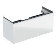 Тумба под раковину Geberit Acanto 118,4x47,5 см ДСП белый глянцевый 503.006.01.2