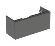 Тумба под раковину Geberit Acanto 118,4x47,5 см ДСП лава матовая 503.006.JK.1