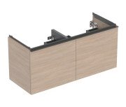 Тумба під подвійну раковину Geberit Acanto 118,4x47,5 см ДСП дуб 503.007.JH.1