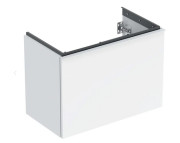 Тумба под раковину Geberit Acanto 74x41,5 см ДСП белый глянцевый 503.009.01.1