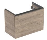 Тумба под раковину Geberit Acanto 74x41,5 см ДСП орех гикори 503.009.JR.1