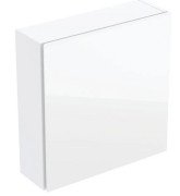 Шафка для ванної Geberit підвісна 45х15 см ДСП білий глянцевий 502.319.01.2