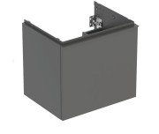 Тумба под раковину Geberit Acanto 59,2x47,5 см ДСП лава матовая 503.003.JK.1