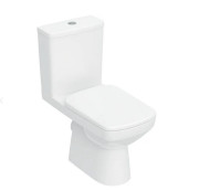Унітаз-компакт Geberit Selnova Square 37х68 см із кришкою сантехнічний фарфор білий 503.086.00.1