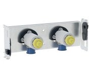 Траверса Geberit GIS для встроенного в стену смесителя наружного монтажа 100 мм 461.741.00.1