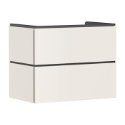 Тумба под раковину подвесная Hansgrohe Xilesa E 78х47 см МДФ песочно-бежевый матовый 54296780