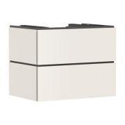 Тумба під раковину підвісна Hansgrohe Xilesa E 78х55 см МДФ пісочно-бежевий матовий 54299780