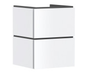 Тумба під раковину підвісна Hansgrohe Xilesa E 48х47 см МДФ матовий білий 54291700