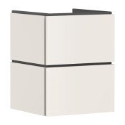 Тумба под раковину подвесная Hansgrohe Xilesa E 48х47 см МДФ песочно-бежевый матовый 54291780