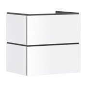 Тумба под раковину подвесная Hansgrohe Xilesa E 63х47 см МДФ матовый белый 54294700