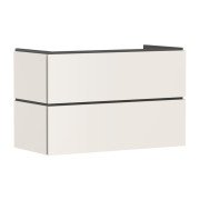 Тумба під раковину підвісна Hansgrohe Xilesa E 98х47 см МДФ пісочно-бежевий матовий 54297780