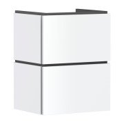 Тумба під раковину Hansgrohe Xilesa E 48х38 см МДФ матовий білий 54290700