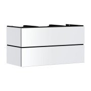 Тумба под раковину подвесная Hansgrohe Xilesa E 118х55 см МДФ матовый белый 54304700