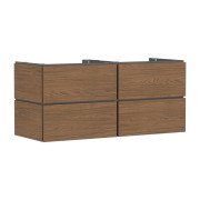 Тумба під раковину підвісна Hansgrohe Xilesa E 137,5х55 см ДСП дуб кашемір 54305550