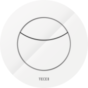 Кнопка змиву TECE TECEflushpoint пневматична для системи подвійного змиву глянцевий білий 9240981