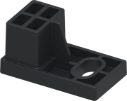 Опорная ножка TECE TECEbase пластик черный 9820239