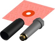 Комплект гідроізоляції Tece Seal System для настінних втулок 1/2 704805