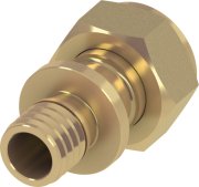 Різьбове з'єднання Tece TECEflex плоске ущільнення 32х1'' латунь 767581