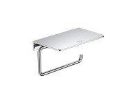 Держатель для туалетной бумаги Roca Hotels с полкой металл хром A817581C00