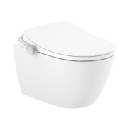 Унітаз-біде підвісний Roca Ona In-Wash 39х53 см сантехнічна кераміка білий A80315FS01
