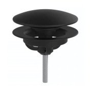 Заглушка для сливного клапана Roca клик-клак матовый черный AB00560NBR