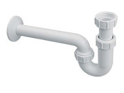 Сифон для раковини без зливу McAlpine 1¼ пластик білий HC4PF-32